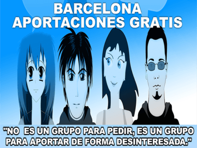 Barcelona Aportaciones Gratis